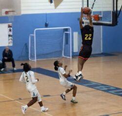 Doron Ross dunk action shot